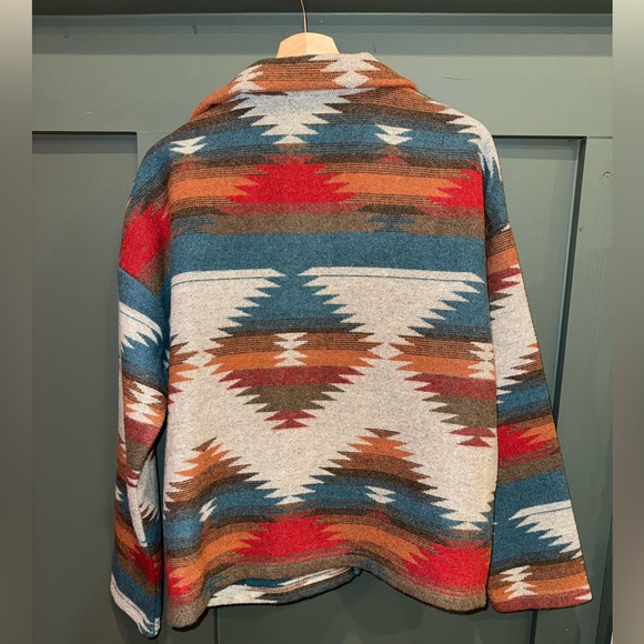 Aztec Button-Up Jacket - Picture 2 of 2